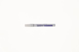 Marker olejowy Munhwa srebrny 4mm okrągła/ścięta końcówka (8801006711202)