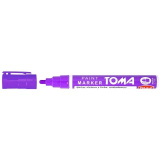 Marker olejowy Toma fioletowy 2,5mm okrągła końcówka (TO-440 9 2)