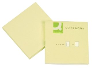 Notes samoprzylepny (karteczki) Q-Connect żółty 100k [mm:] 76x76 (KF10502)