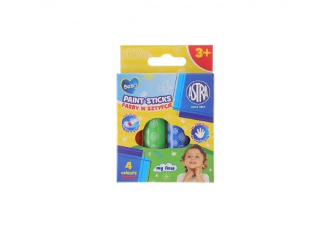 Farby plakatowe Astra Baby Jumbo kolor: mix 4 kolor. (311024001) Farby plakatowe Astra Baby Jumbo kolor: mix 4 kolor. (311024001)