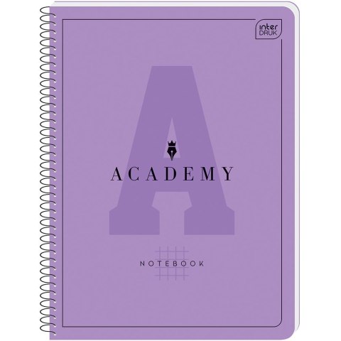 Kołozeszyt (kołobrulion) Interdruk ACADEMY Hybry A4+ 80k. 90g krata