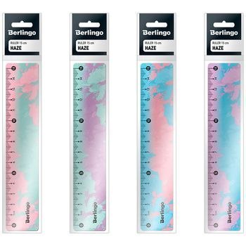 Linijka plastik Berlingo Haze 15cm (4260709085227) Linijka plastik Berlingo Haze 15cm (4260709085227)