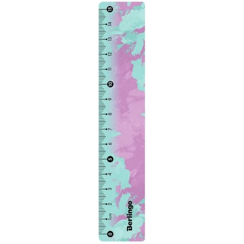 Linijka plastik Berlingo Haze 15cm (4260709085227) Linijka plastik Berlingo Haze 15cm (4260709085227)