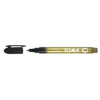 Marker olejowy Toma złoty 1,5mm okrągła końcówka (TO-441 9 3)