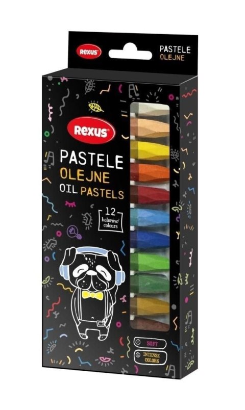 Pastele olejne Rexus rexus teens 12 kol. Pastele olejne Rexus rexus teens 12 kol.