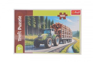 Puzzle Trefl Ciagnik leśny 100 el. (16493)