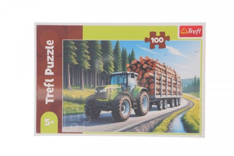 Puzzle Trefl Ciagnik leśny 100 el. (16493) Puzzle Trefl Ciagnik leśny 100 el. (16493)