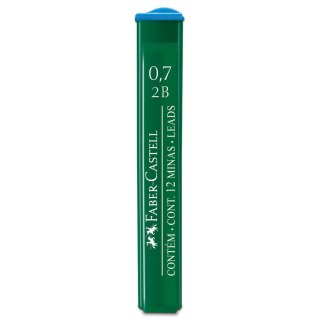 Wkład do ołówka (grafit) Faber Castell 2B 0,7mm (FC551702)