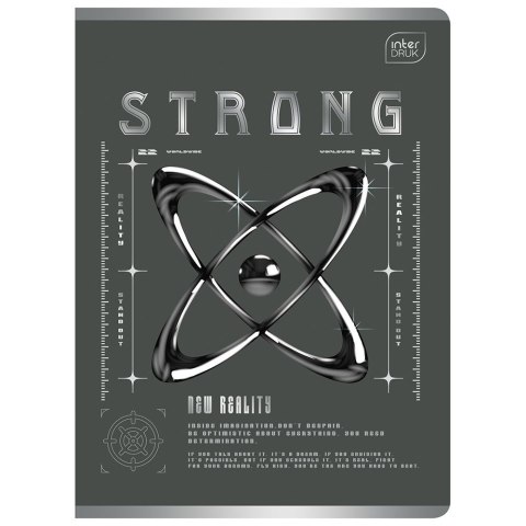 Zeszyt Interdruk METALIC A5 60k. 70g krata Zeszyt Interdruk METALIC A5 60k. 70g krata