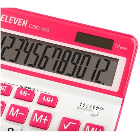 Kalkulator na biurko Eleven (CDC120WH-RDE) Kalkulator na biurko Eleven (CDC120WH-RDE)