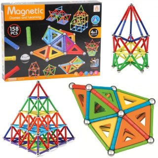 Klocki magnetyczne Trifox 158 elementów (A-1030)
