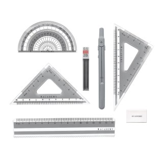 Komplet geometryczny Academy SMART 7 elemantów