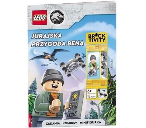 Książeczka edukacyjna Ameet LEGO® Jurassic World™. Jurajska przygoda Bena (LNC 6208) Książeczka edukacyjna Ameet LEGO® Jurassic World™. Jurajska przygoda Bena (LNC 6208)