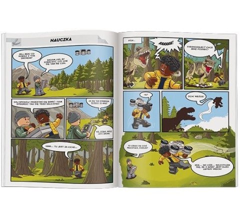 Książeczka edukacyjna Ameet LEGO® Jurassic World™. Jurajska przygoda Bena (LNC 6208) Książeczka edukacyjna Ameet LEGO® Jurassic World™. Jurajska przygoda Bena (LNC 6208)