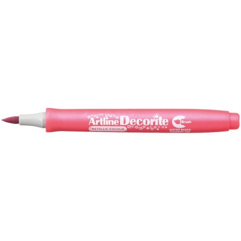 Marker specjalistyczny Artline metaliczny decorite różowy 1,0mm pędzelek końcówka (AR-035 8 8)