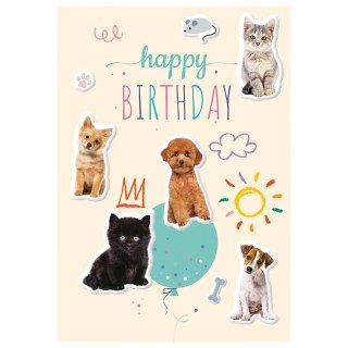 Naklejka (nalepka) Interdruk PUPPY SIGN (30szt)