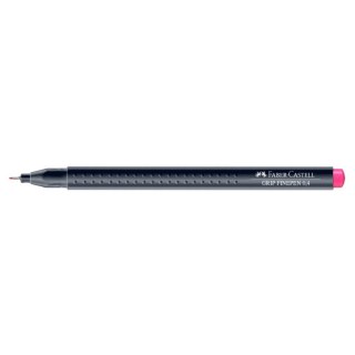 Cienkopis Faber-Castell Grip Finepen 0,4 różowy (FC151619)