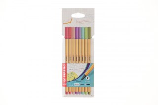 Cienkopis Stabilo mix 0,4mm 8kol. (88/8-04)