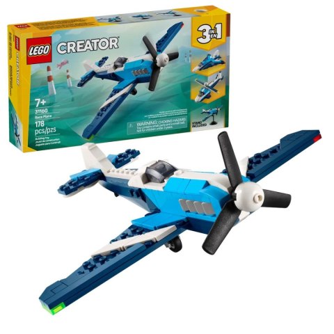 Klocki konstrukcyjne Lego Creator Statek powietrzny: samolot wyścigowy (31160) Klocki konstrukcyjne Lego Creator Statek powietrzny: samolot wyścigowy (31160)