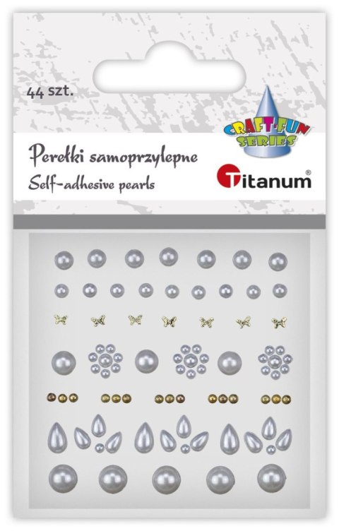 Kryształki Titanum Craft-Fun Series perełki mix (24MH0324) Kryształki Titanum Craft-Fun Series perełki mix (24MH0324)