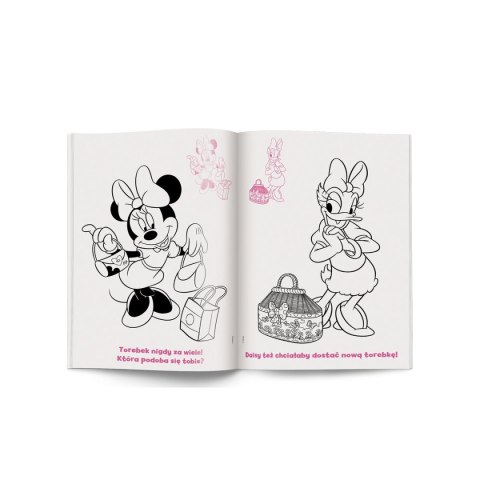Książka dla dzieci Ameet Minnie. Kolorowanka z Naklejkami Książka dla dzieci Ameet Minnie. Kolorowanka z Naklejkami