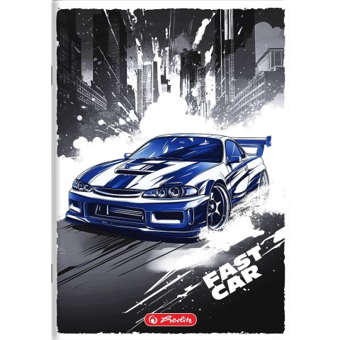 Zeszyt Herlitz Fast Car A5 16k. 70g krata (400196833) Zeszyt Herlitz Fast Car A5 16k. 70g krata (400196833)