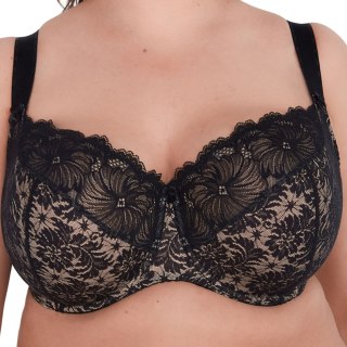 BIUSTONOSZ CHANTAL MAXI BSM 534 105H czarny ażur