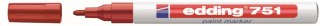 Marker specjalistyczny Edding czerwone 1,2mm okrągła końcówka (ED-751002)