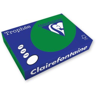 Papier kolorowy Trophee kolorowy A4 zielony ciemny 500k. 80g (xca41783)