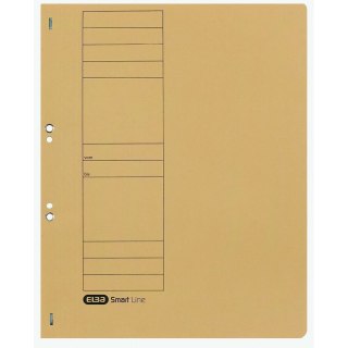 Skoroszyt Elba oczkowy A4 beżowy karton 250g (100551870)