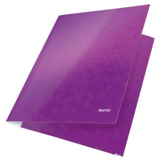 Teczka kartonowa na gumkę WOW A4 fiolet Leitz (39820062)