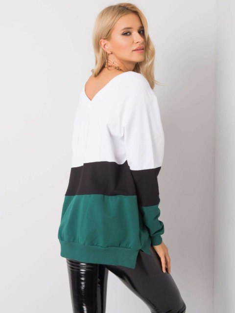 Bluza RV-BL-5972.07 ciemny zielony S/M