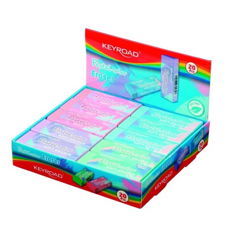 Gumka do mazania Keyroad Fun pastel (KR972035) Gumka do mazania Keyroad Fun pastel (KR972035)