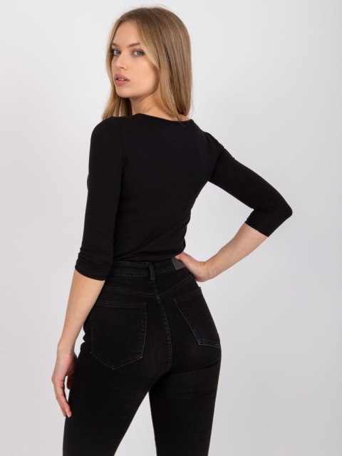 Bluzka RV-BZ-4690.17 czarny XL Bluzka RV-BZ-4690.17 czarny XL