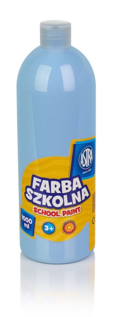 Farby plakatowe Astra szkolne kolor: błękitny 1000ml 1 kolor. Farby plakatowe Astra szkolne kolor: błękitny 1000ml 1 kolor.