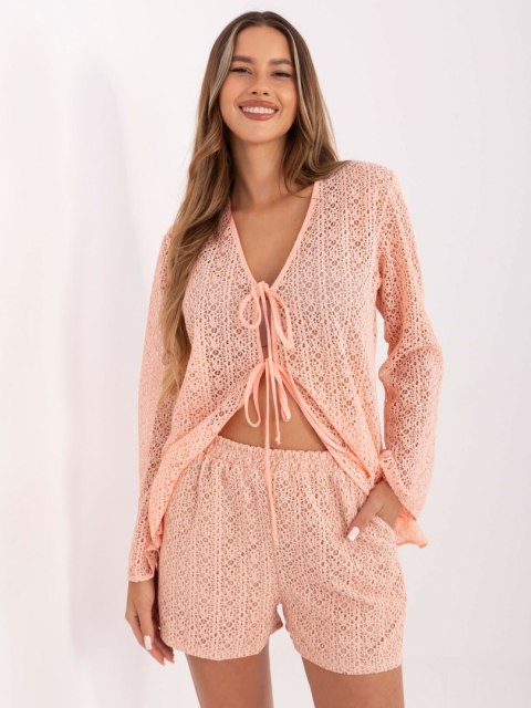 Komplet LK-KMPL-509069.92 brzoskwiniowy S/M Komplet LK-KMPL-509069.92 brzoskwiniowy S/M