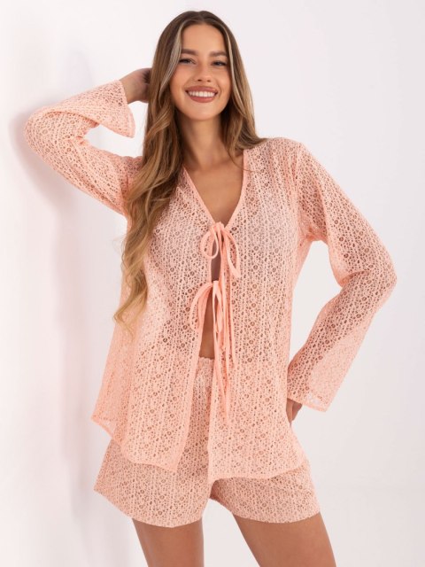 Komplet LK-KMPL-509069.92 brzoskwiniowy S/M Komplet LK-KMPL-509069.92 brzoskwiniowy S/M