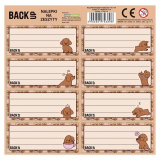 Naklejka na zeszyt Derform Backup 7 (NNZB7A17)