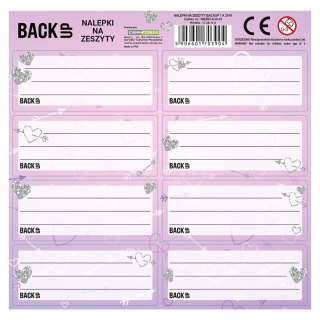 Naklejka na zeszyt Derform Backup 7 (NNZB7A32)