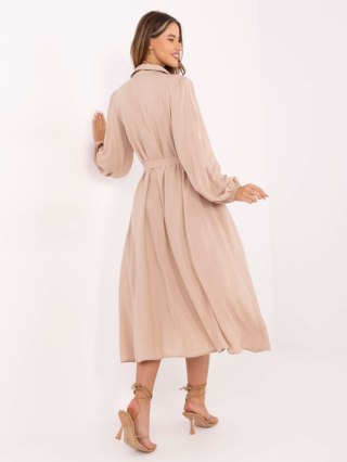 Sukienka LK-SK-509813.95 beżowy S/M