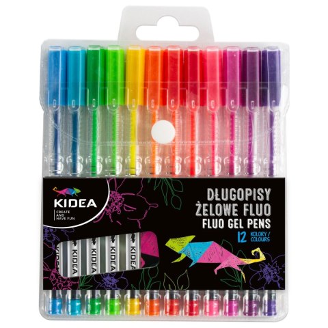 Długopis zelowe Kidea mix (DZFA12KA) Długopis zelowe Kidea mix (DZFA12KA)