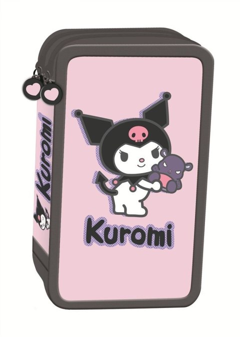 Piórnik St.Majewski KUROMI POTRÓJNY (z wyposażnieniem) Piórnik St.Majewski KUROMI POTRÓJNY (z wyposażnieniem)