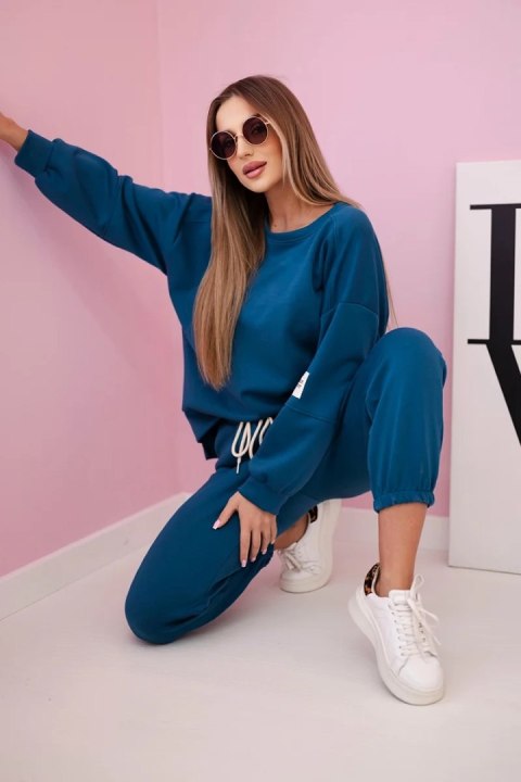 Komplet bluza + spodnie masełko morski uniwersalny Komplet bluza + spodnie masełko morski uniwersalny