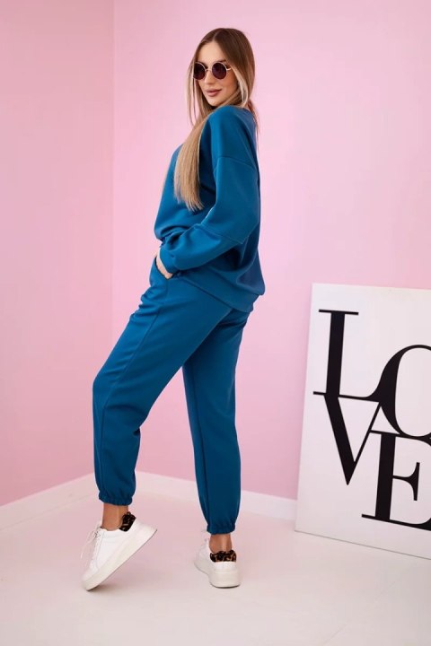 Komplet bluza + spodnie masełko morski uniwersalny Komplet bluza + spodnie masełko morski uniwersalny