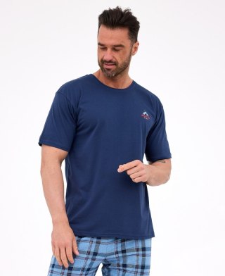 PIŻAMA MĘSKA 134/315 NORTH 2 KR L jeans