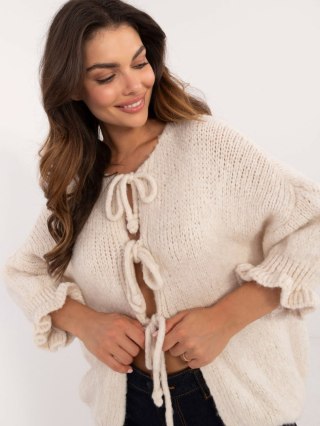 Sweter MI-SW-2911.91 jasny beżowy