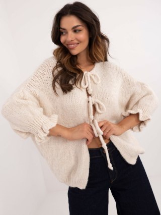 Sweter MI-SW-2911.91 jasny beżowy