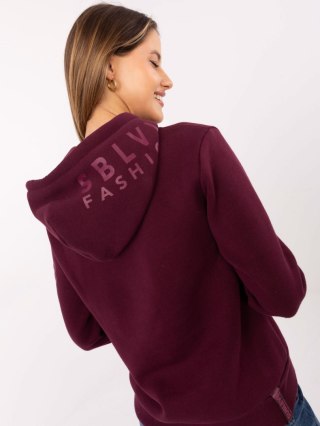 Bluza D10600BI02690A8NO bordowy M