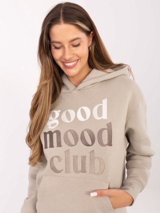 Bluza D10608BC02802A2NO jasny beżowy L
