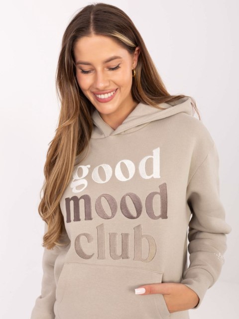Bluza D10608BC02802A2NO jasny beżowy L